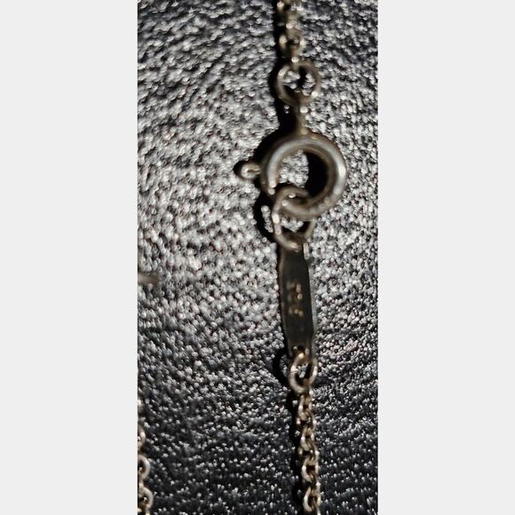 Tiffany & Co. Sterling Silver 925 Flower pendant necklace - Picture 4 of 5